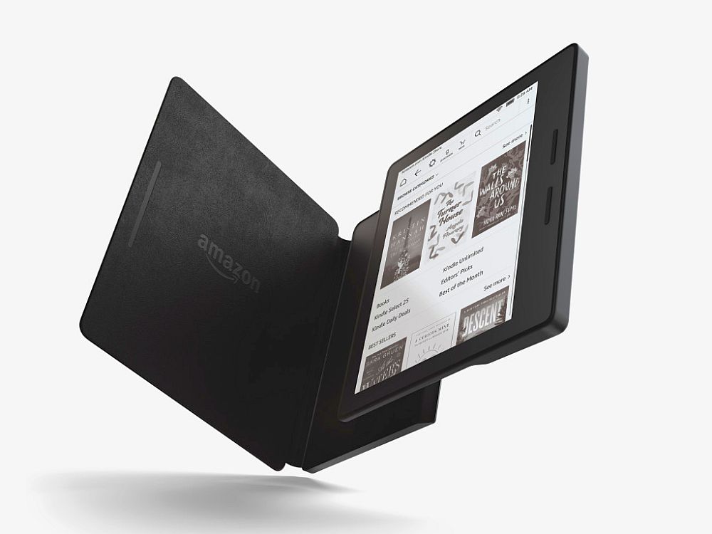 Amazon launches ultra-light Kindle Oasis e-reader that goes on for months