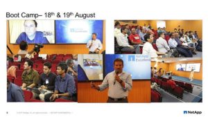 Boot Camp, NetApp Excellerator