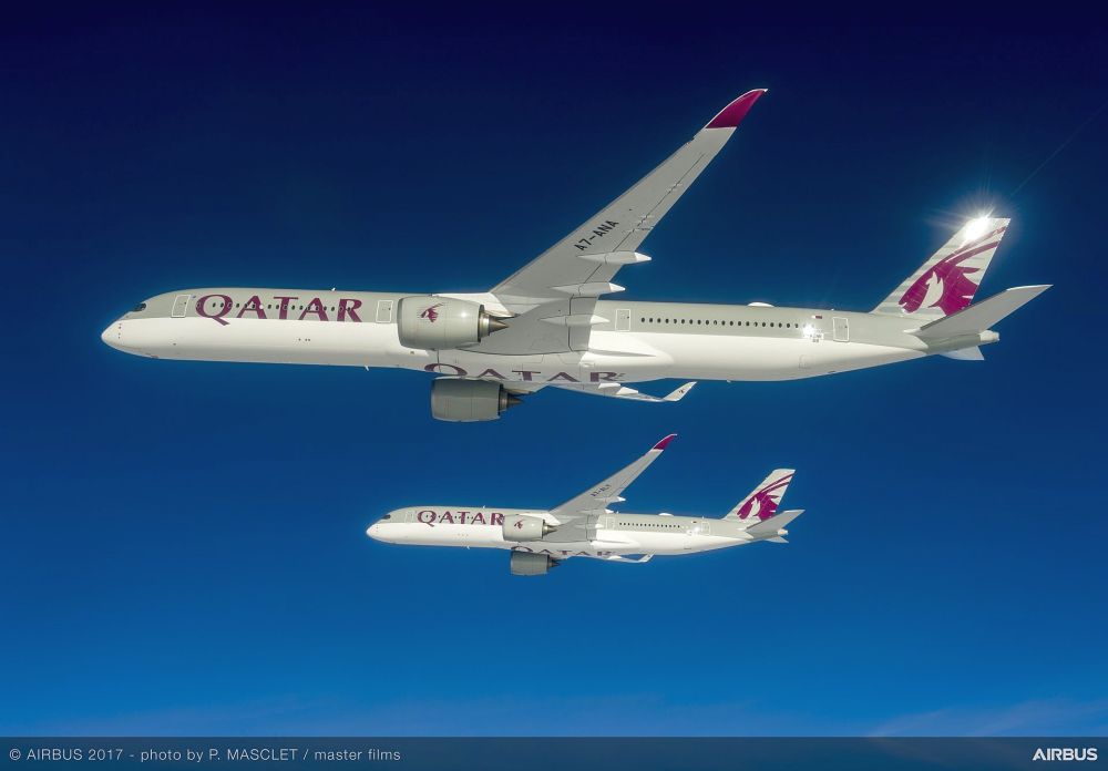 Qatar Airways Takes Delivery of the World’s First Airbus A350-1000