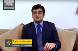 Rajiv Jayaraman, CEO and Founder, KNOLSKAPE