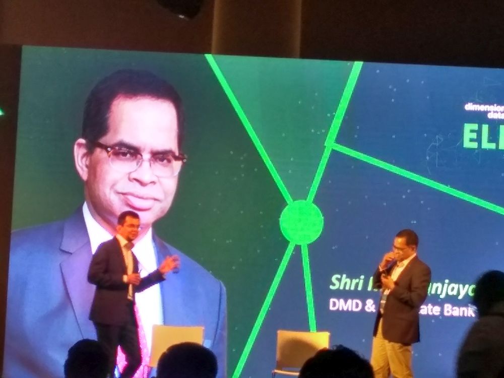 Kiran Bhagwanani, CEO-South Asia, Japan & New Zealand, Dimension Data and Mr. Mrutyunjay Mahapatra, Deputy Managing Director and CIO, SBI
