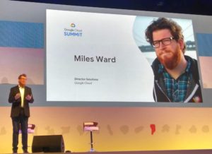 Miles Ward, Director Solutions, Google Cloud