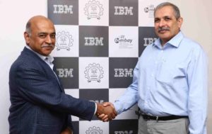 L-R (Arvind Krishna, Senior Vice President, Hybrid Cloud and Director, IBM Research and Prof. Devang Khakhar, Director, IIT Bombay)