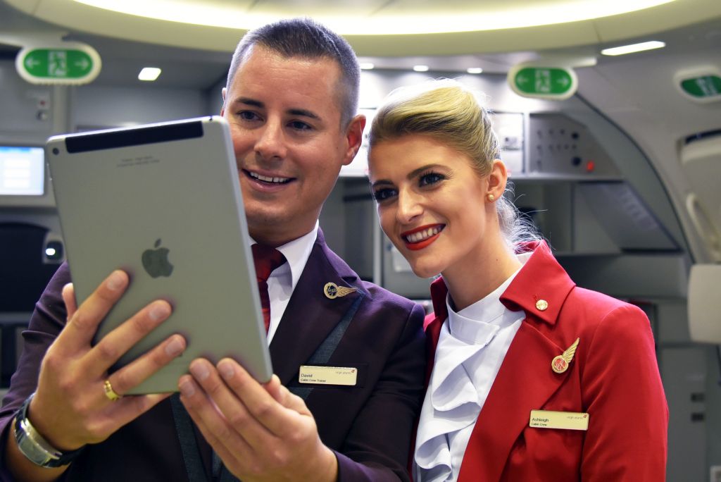 Virgin Atlantic explores Augmented Reality app for cabin crew training