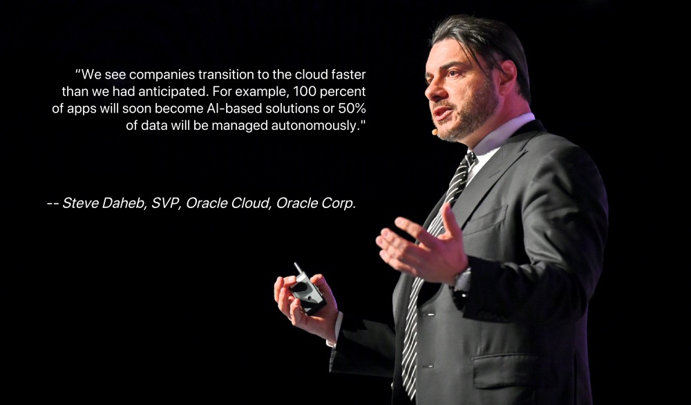 Steve Daheb, SVP, Oracle Cloud, Oracle Corp.