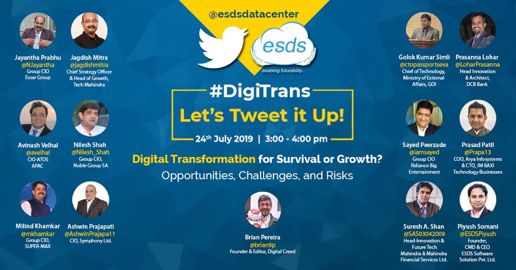 ESDS Tweet chat