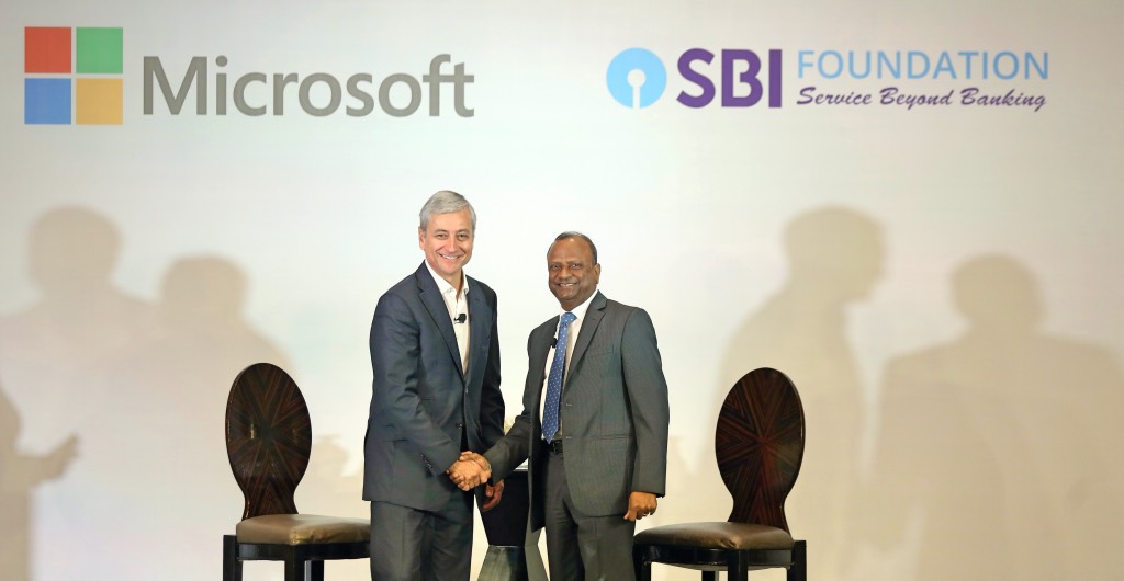 Microsoft and SBI Foundation to Create New Opportunities for Underserved Youth in the BFSI Industry