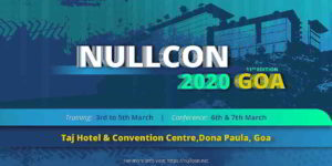 NULLCON 2020 Goa