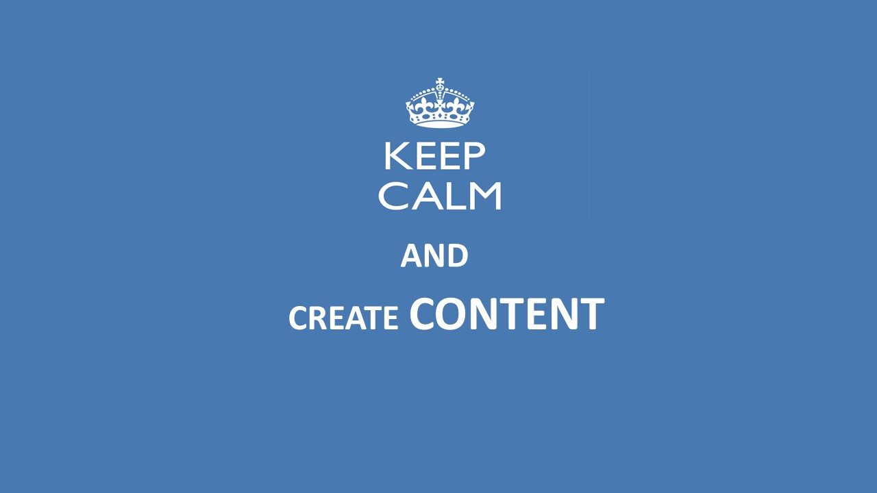 Create Good Content for Humans First (the Crawlers Will Come By)
