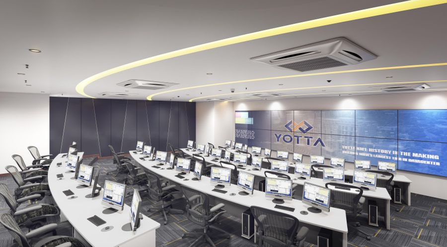 Network Operations Center at NM1, Navi Mumbai