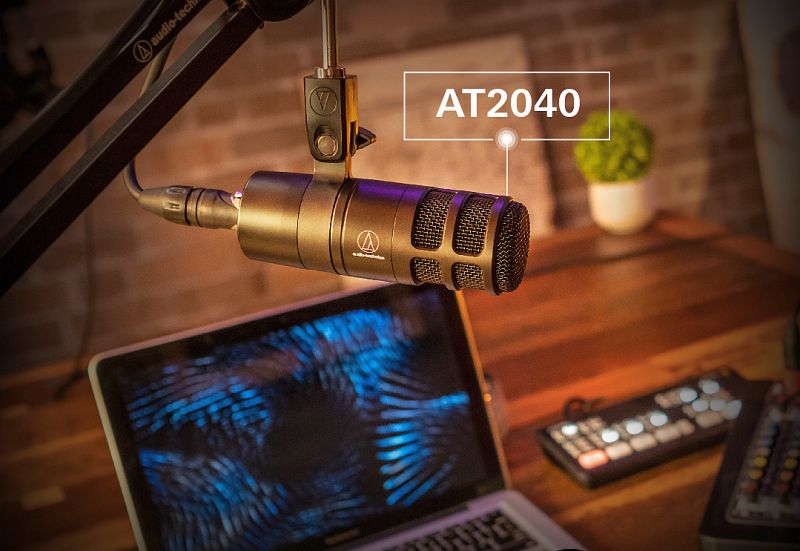 Audio-Technica Launches AT2040 Hyper-Cardioid Dynamic Microphone