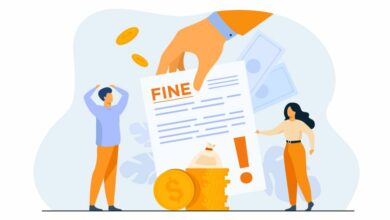 E-challan, fine
