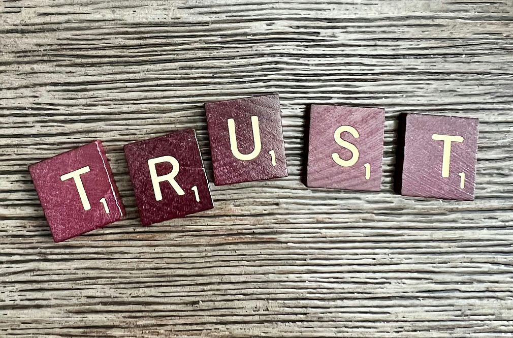 Trust. Photo by Ronda Dorsey on Unsplash